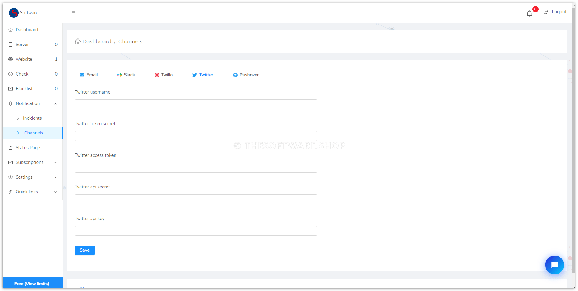 Uptime360 Notification Channels
