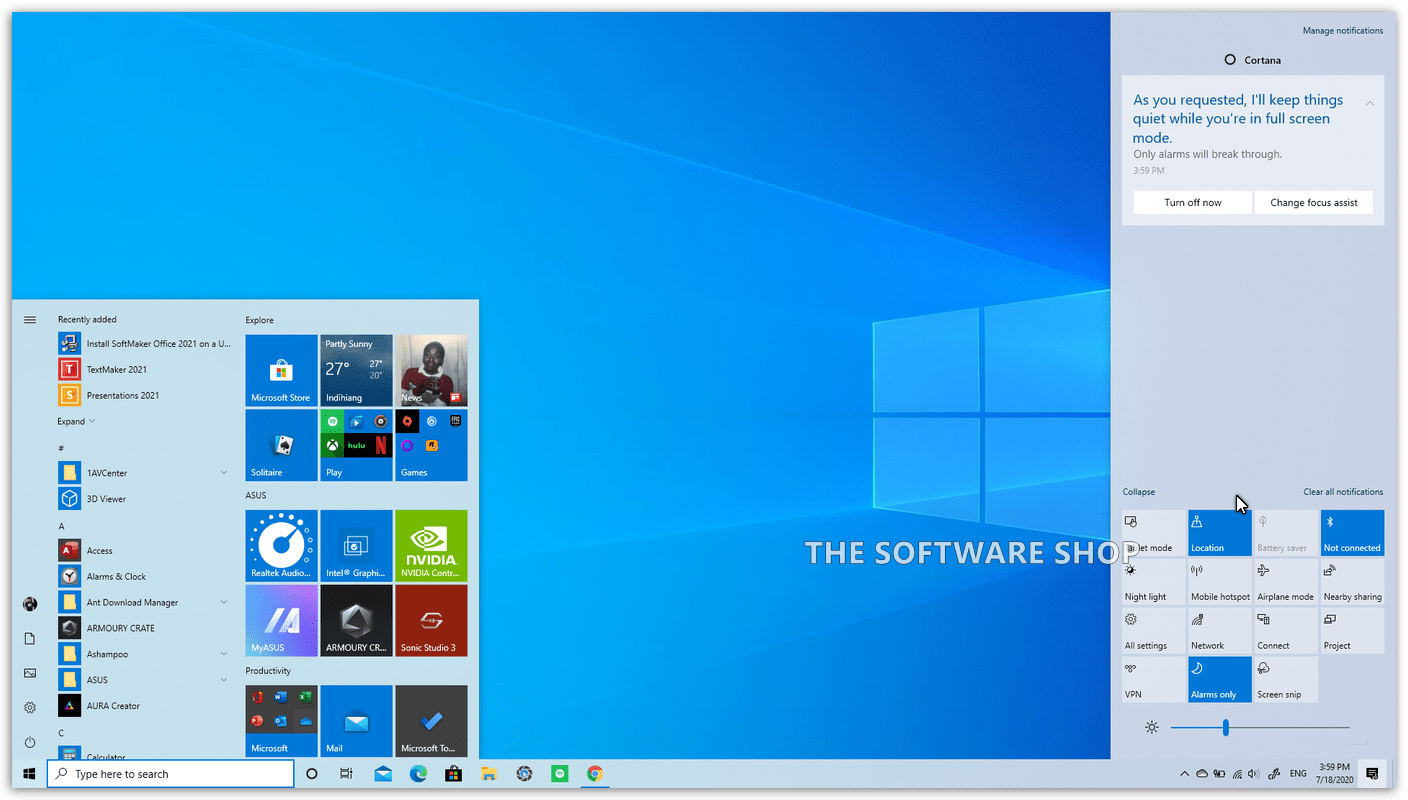 Windows 10 Professional Light Theme