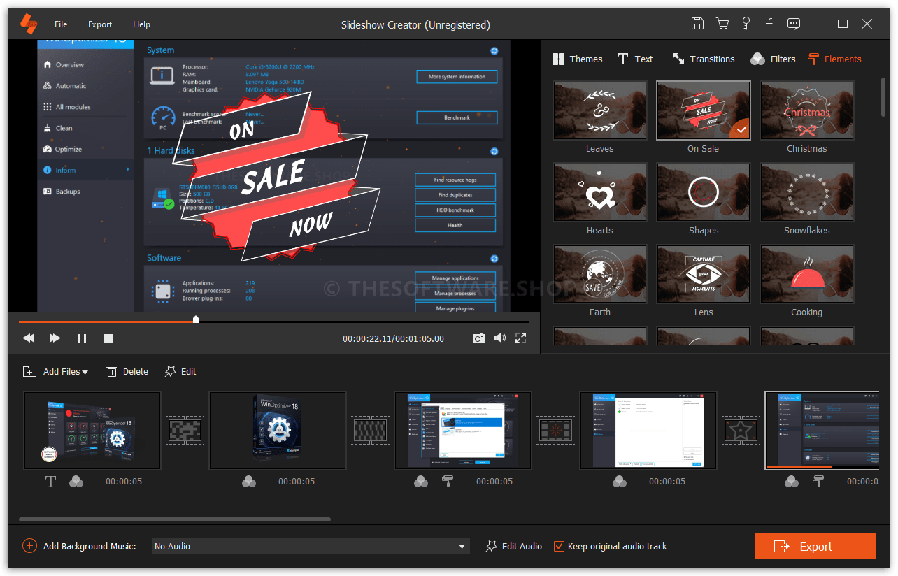 Aiseesoft Slideshow Maker Elements