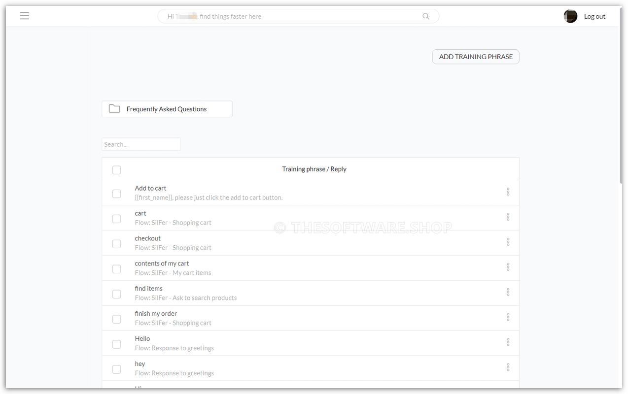 SilFer Bots - AI Traning Phrase