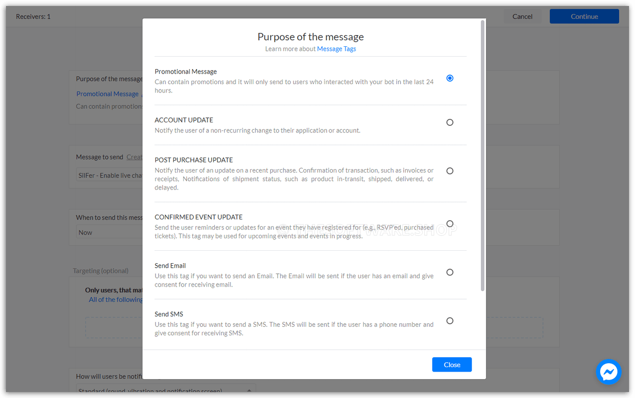 SilFer Bots - Broadcast