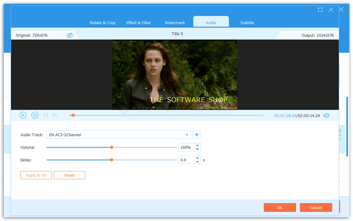 Tipard DVD Ripper 10 - Audio Track