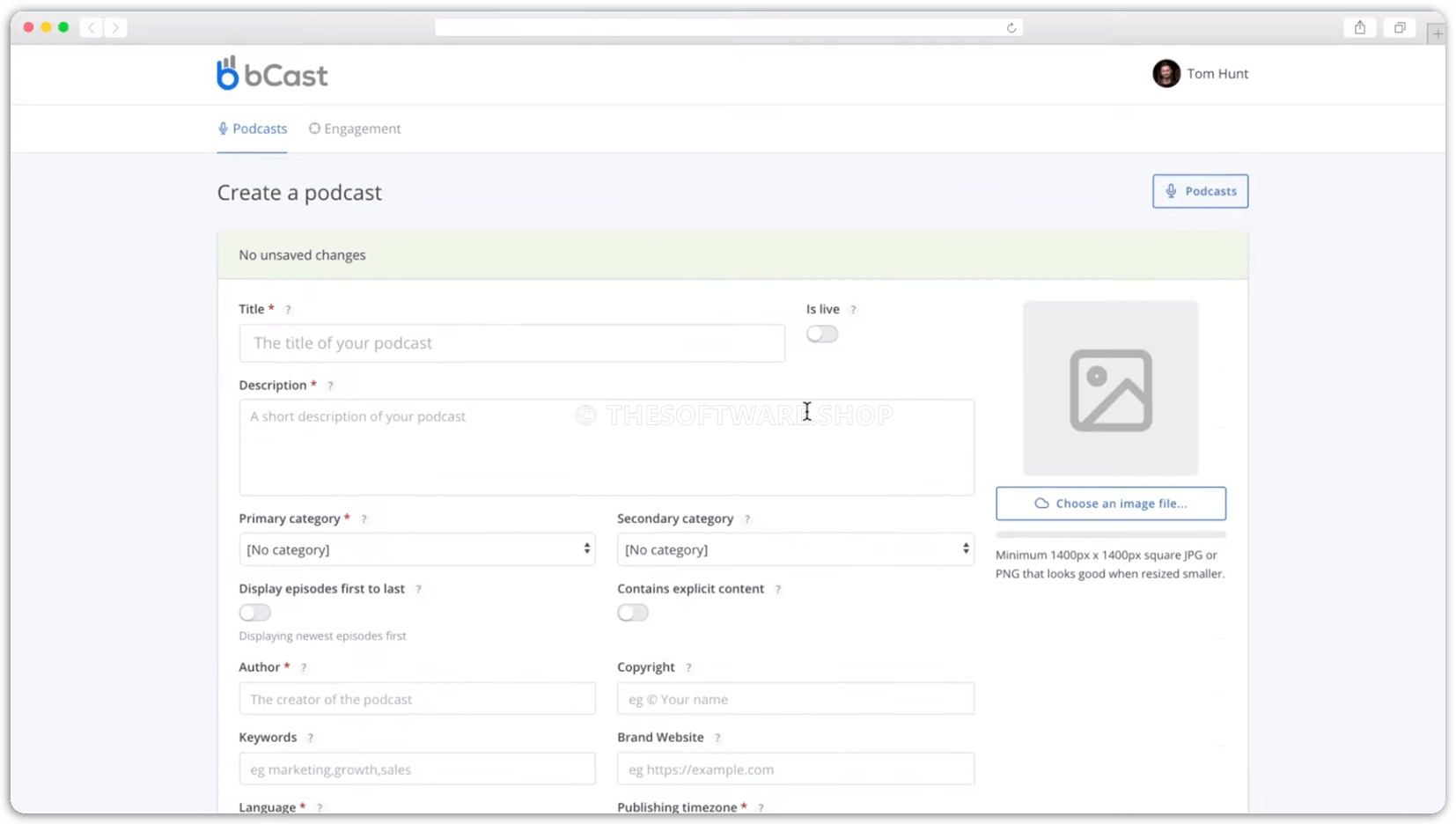 bCast Create Podcast