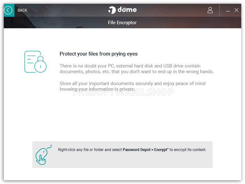 Panda Dome Premium - File Encryptor