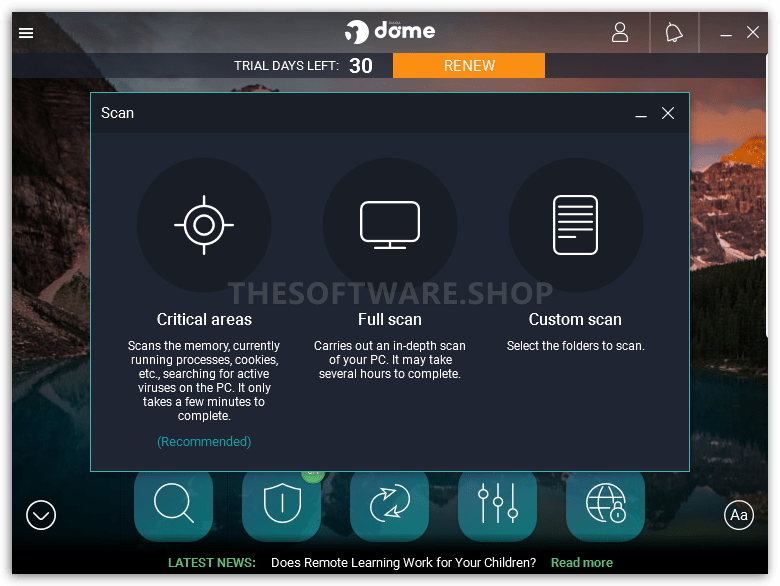 Panda Dome Premium - Scan