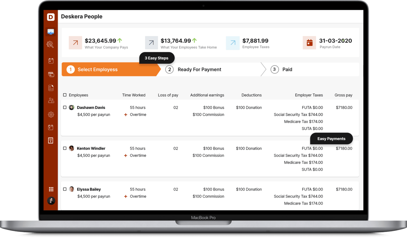 People payroll Screenshot