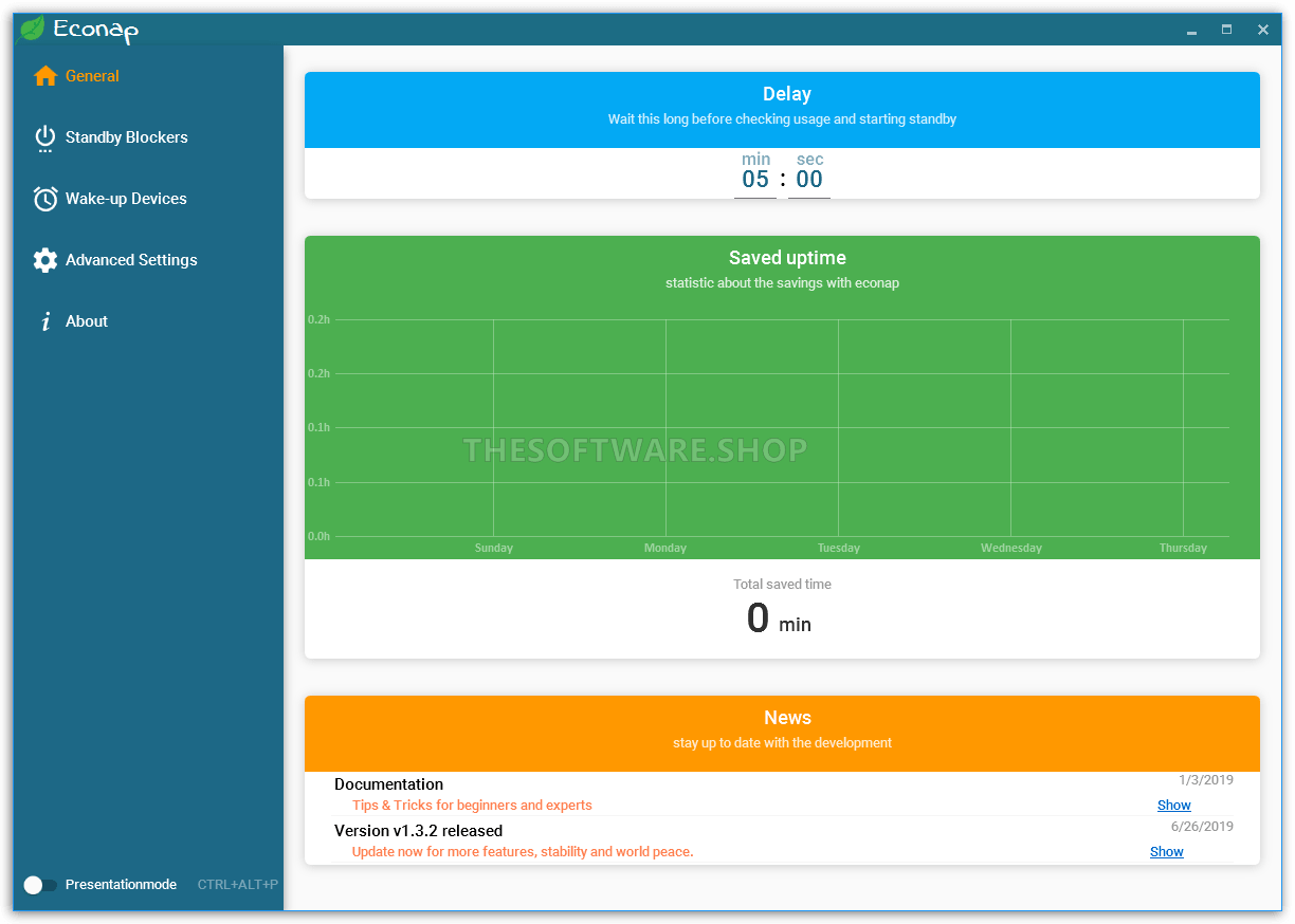 Econap Plus Screenshot