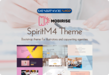 SpiritM4 Theme Mobirise Discount Sale