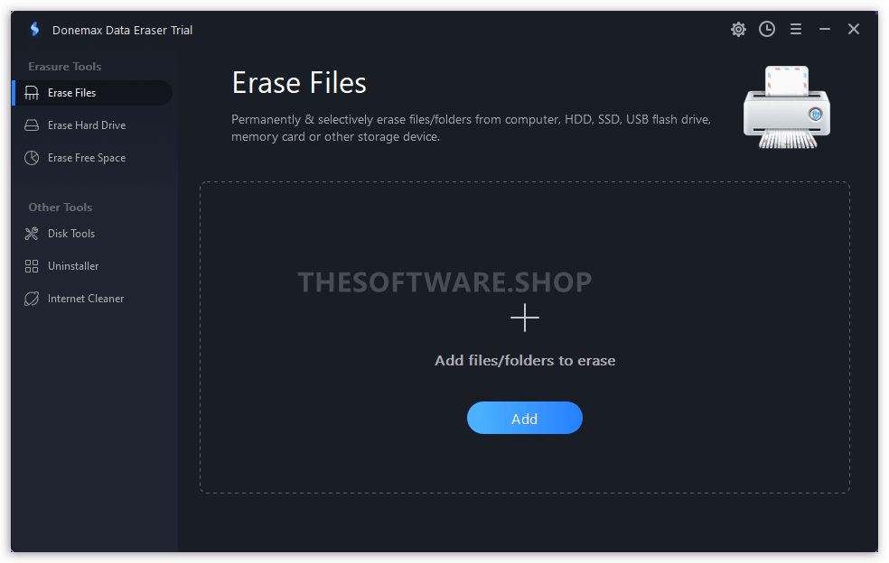 Erase Files