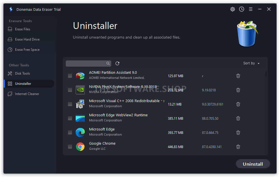 Uninstaller