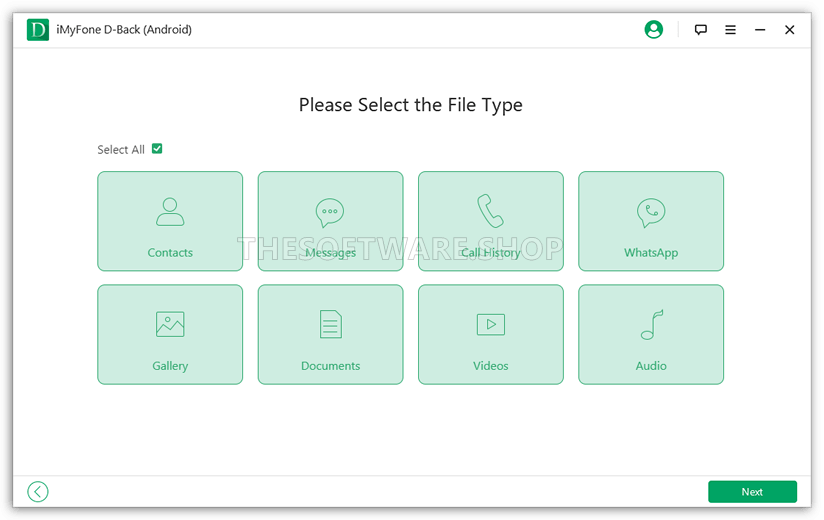 Select File Type