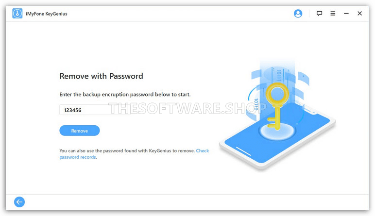 Remove with Password