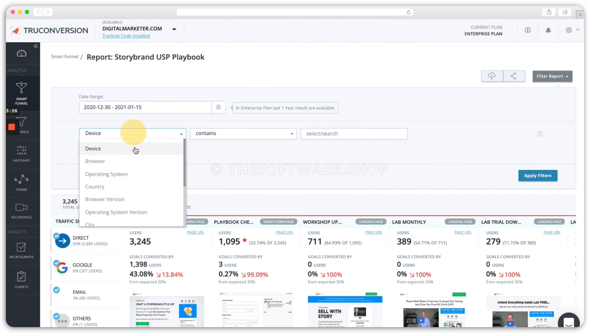 Smart Funnel Report