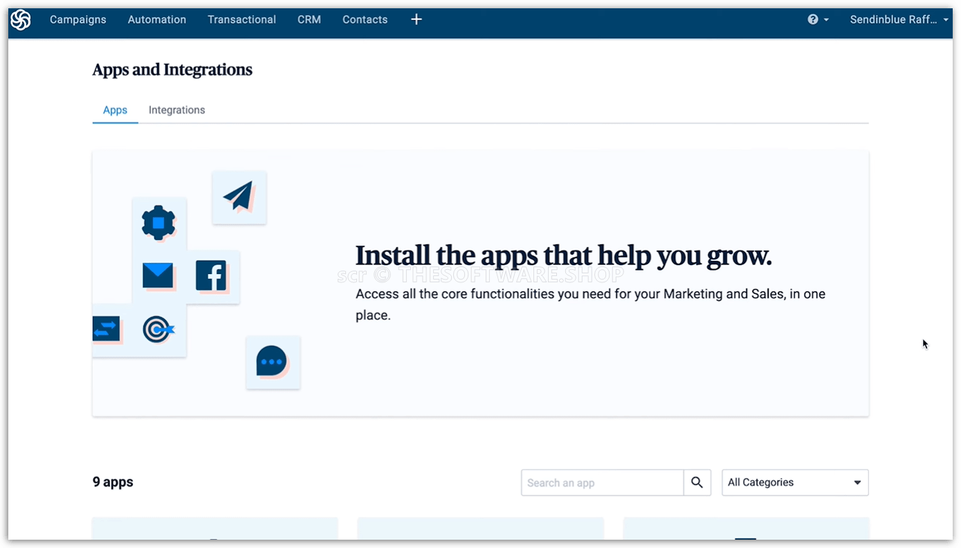Apps and Intergrations