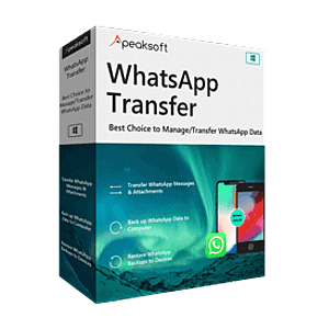 Apeaksoft WhatsApp Transfer review download discount coupon