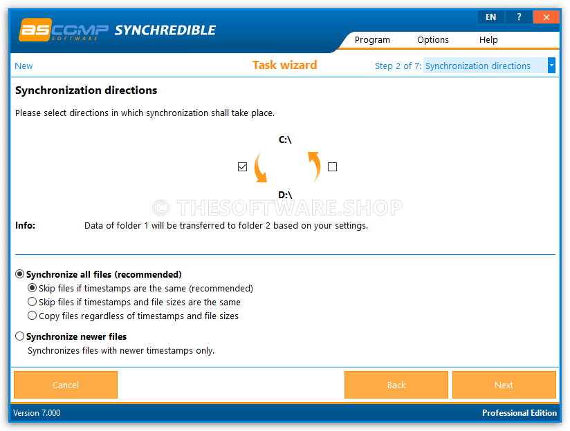 Synchronization Directions
