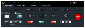 FastPCTools Fast Screen Recorder Screenshot
