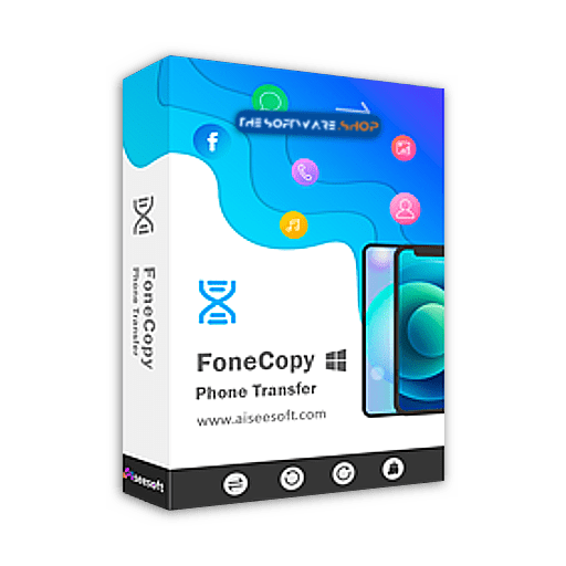 60% Off on Aiseesoft FoneCopy – Lifetime License – The Professional Phone Data Transferring Software – for Windows