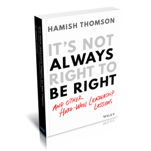 It's Not Always Right to Be Right And Other Hard-Won Leadership Lessons Ebook 3D cover
