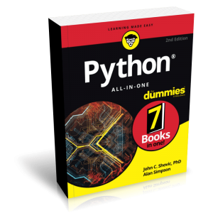 Python All-in-One For Dummies, 2nd Edition Ebook