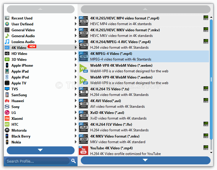 Output Formats
