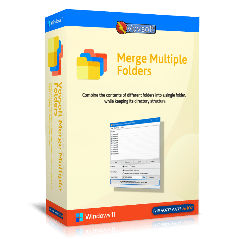 Vovsoft Merge Multiple Folders Review DOwnload Discount Coupon Giveaway