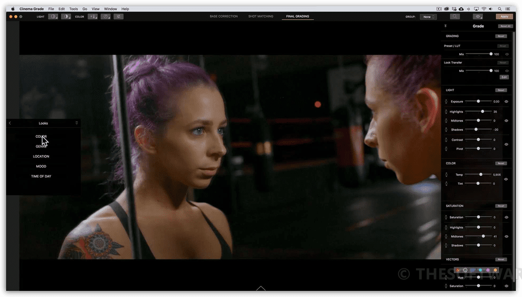 Cinema Grade - Looks