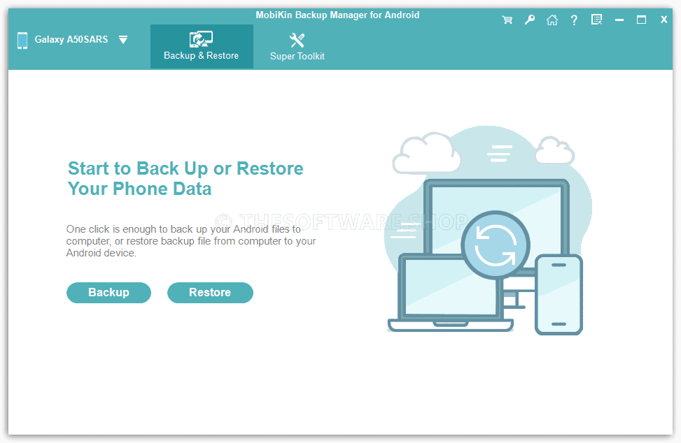 MobiKin Backup Manager for Android for Windows Screenshot