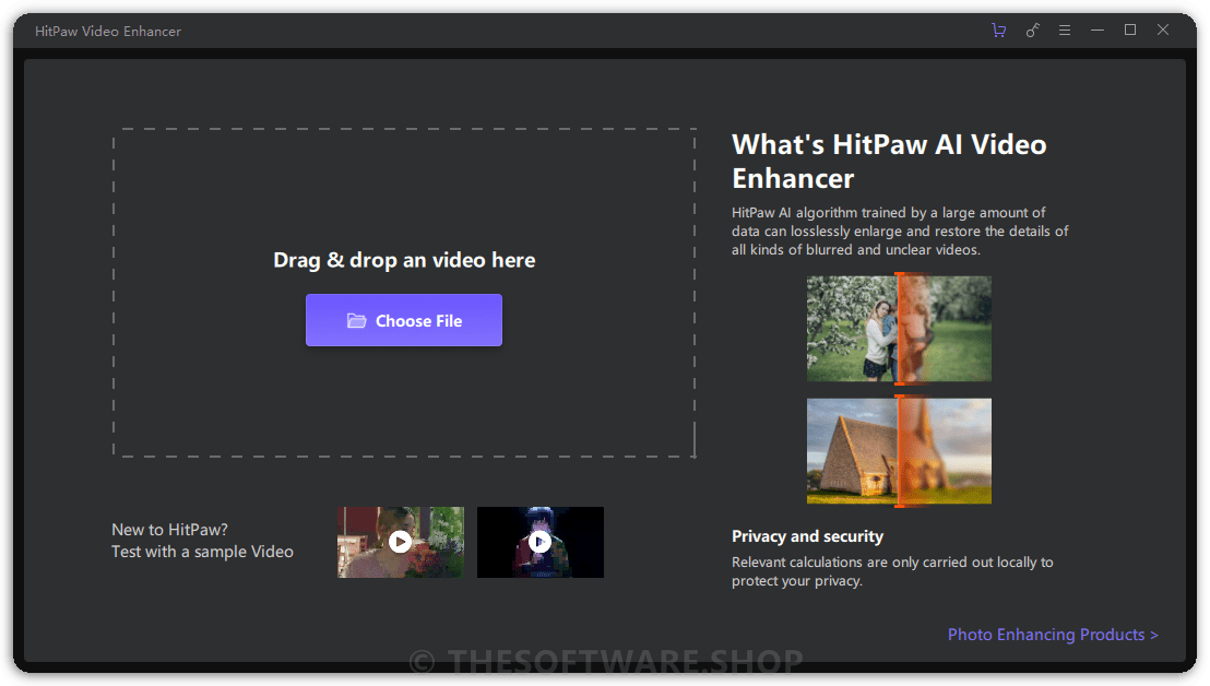 HitPaw Video Enhancer Getting Started