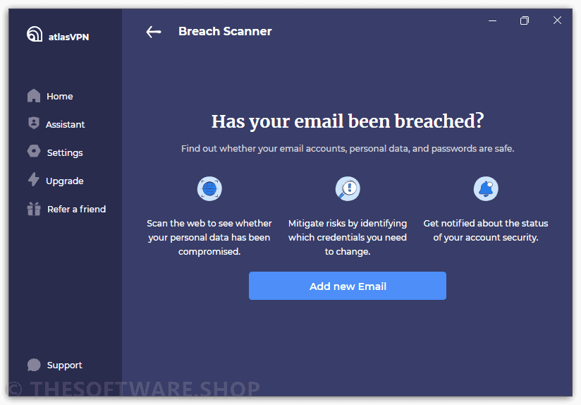 Atlas VPN Breach Scanner