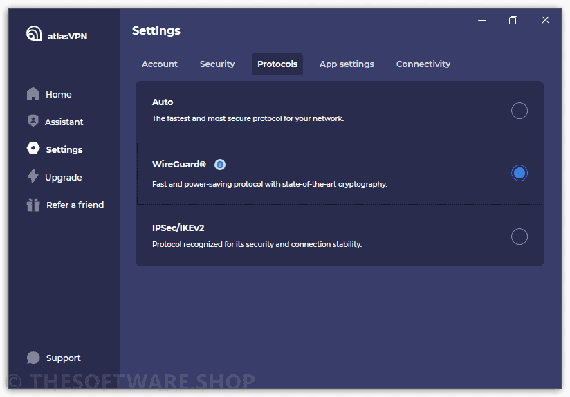 Atlas VPN WireGuard