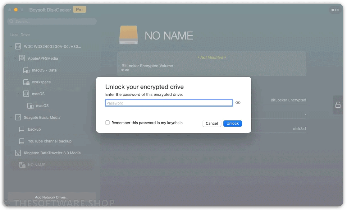 iBoysoft DiskGeeker Professional - BitLocker