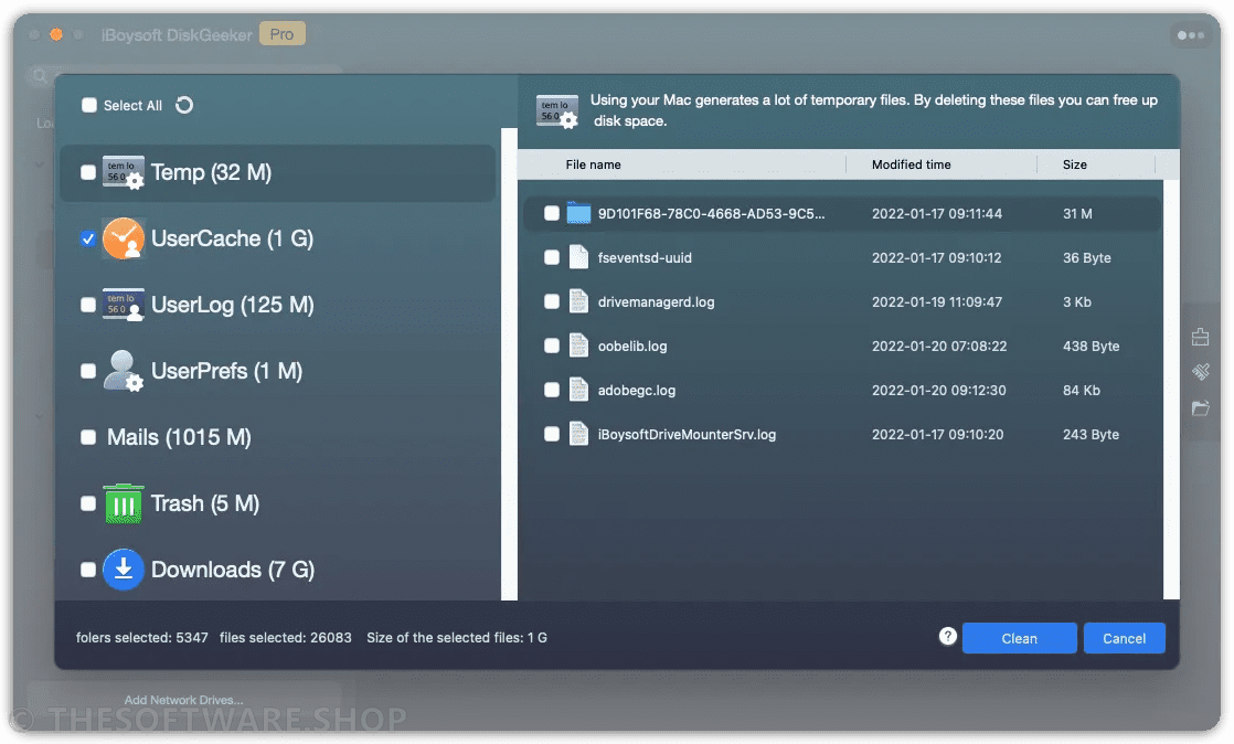 Disk Cleaner
