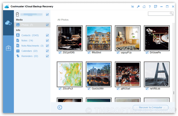 Coolmuster iCloud Backup Recovery Photos