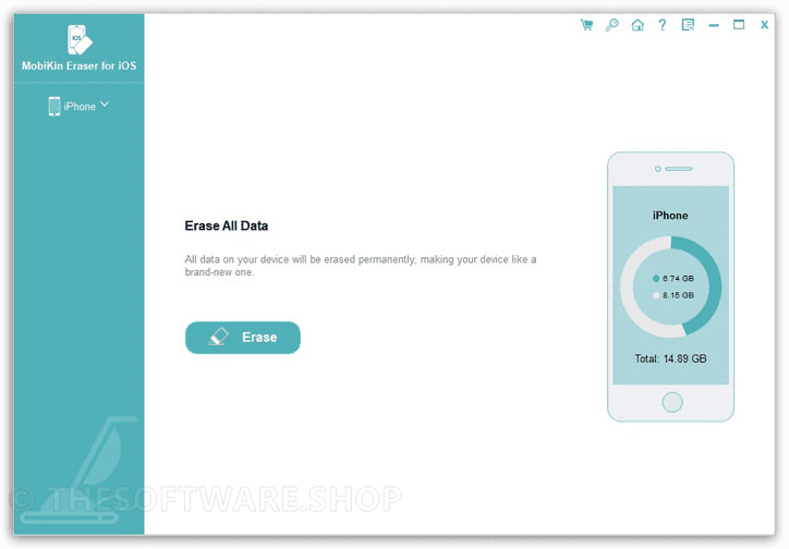MobiKin Eraser for iOS Screenshot