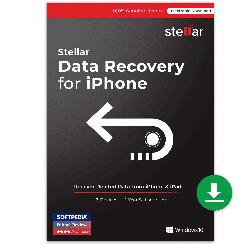 Stellar Data Recovery for iPhone Review Download Discount Coupon