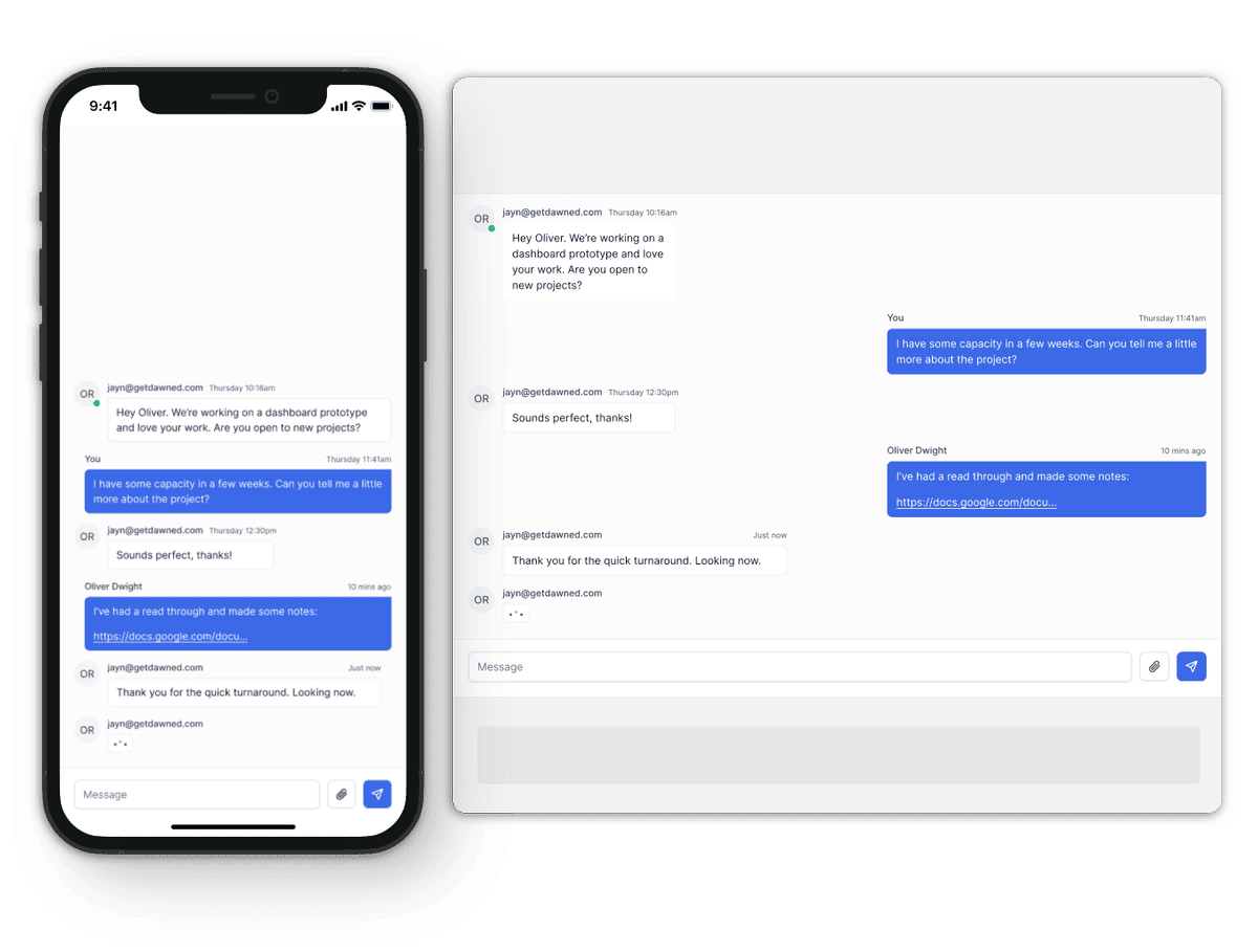 UserStak Embedable Chat
