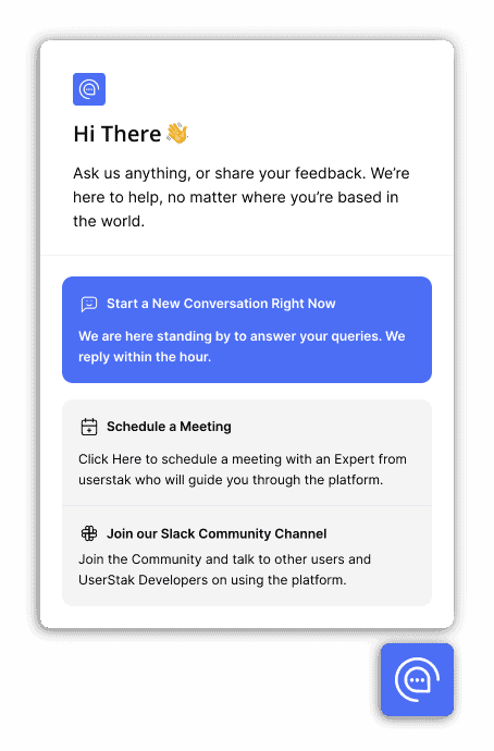 UserStak Widget