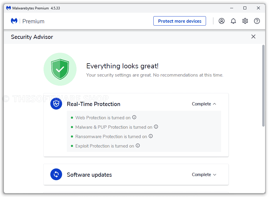 Malwarebytes Premium Security Advisor
