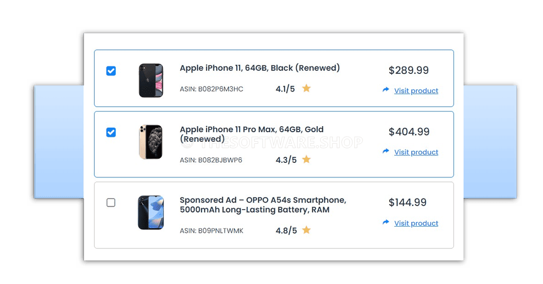 Shopia AI Amazon Listing