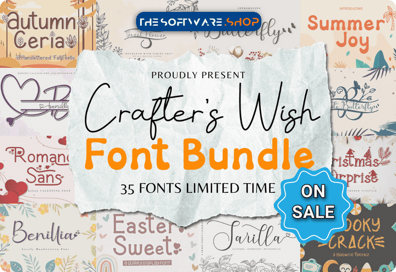 creative Fabrica Crafters Wish Font Bundle