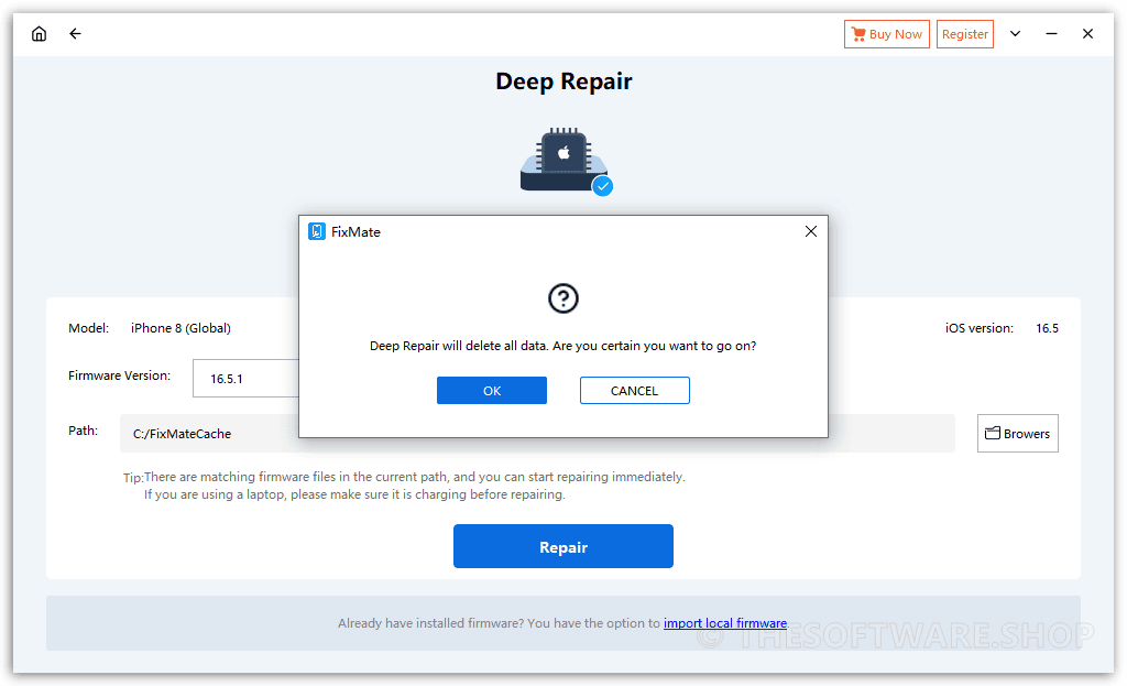 AimerLab FixMate - Confirm Deep Repair