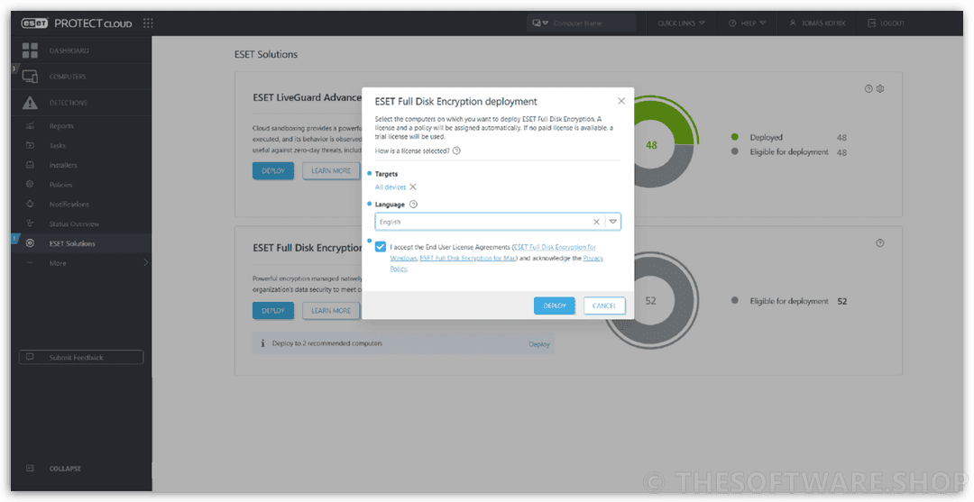 ESET PROTECT Advanced - Full Disk Encryption