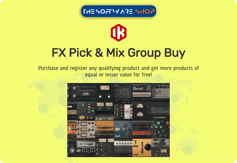 IK Multimedia FX Pick Mix Group Buy