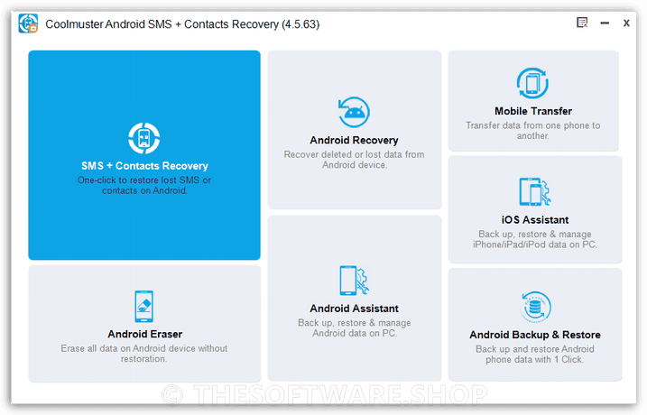 Coolmuster Android SMS Contacts Recovery Screenshot