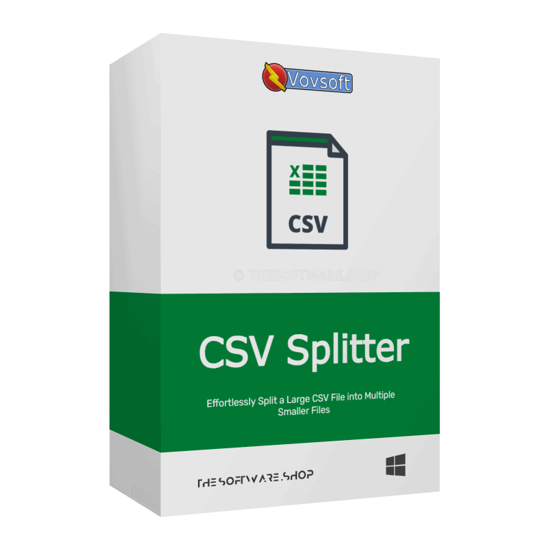 Vovsoft CSV Splitter Review Download Discount Coupon