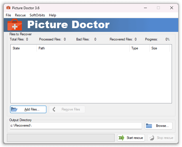 SoftOrbits Picture Doctor Screenshot