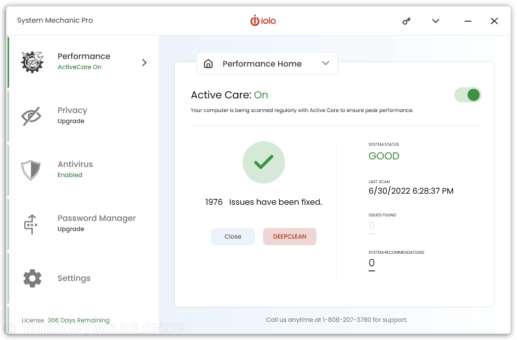 System Mechanic Professional 23 Screenshot