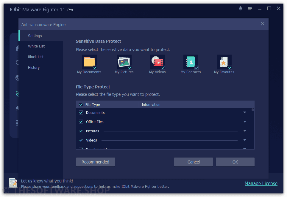 IObit Malware Fighter 11 Pro - Anti-ransomware Engine