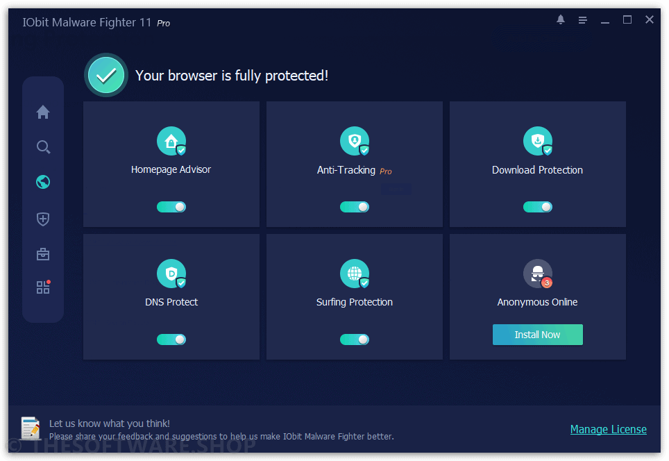 IObit Malware Fighter 11 Pro - Browser Protect